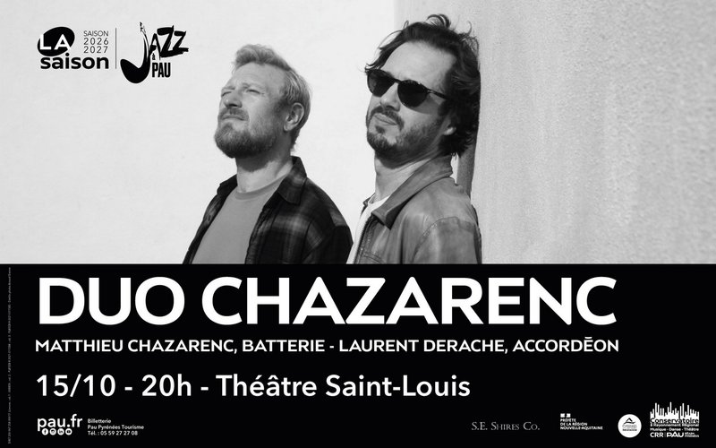 saison “off” avec le Conservatoire : Duo Chazarenc