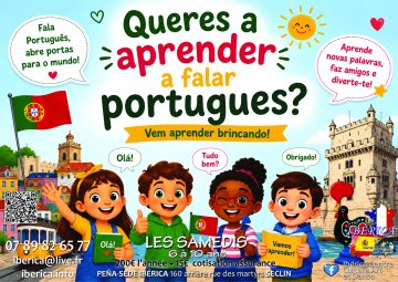Cours de Portugais pour enfants Ibérica Seclin Lille Hauts de France