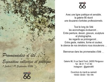 Exposition : Promenades d'été