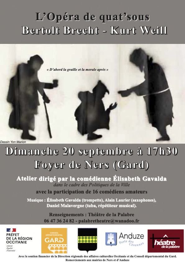 L'opéra de quat'sous de Brecht/Weill