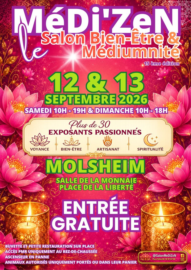 Salon MéDi'ZeN Bien Etre & Médiumnité