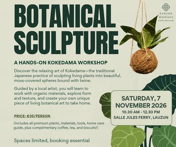 Atelier de création : Botanical Sculpture