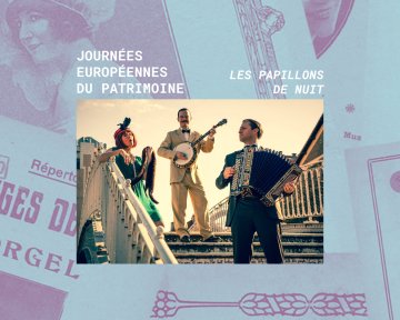 Cité de l'accordéon et du patrimoine / Journée du patrimoine : Concert : Les Papillons de Nuit