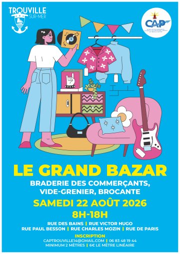 Le Grand Bazar – Braderie, vide-grenier et brocante