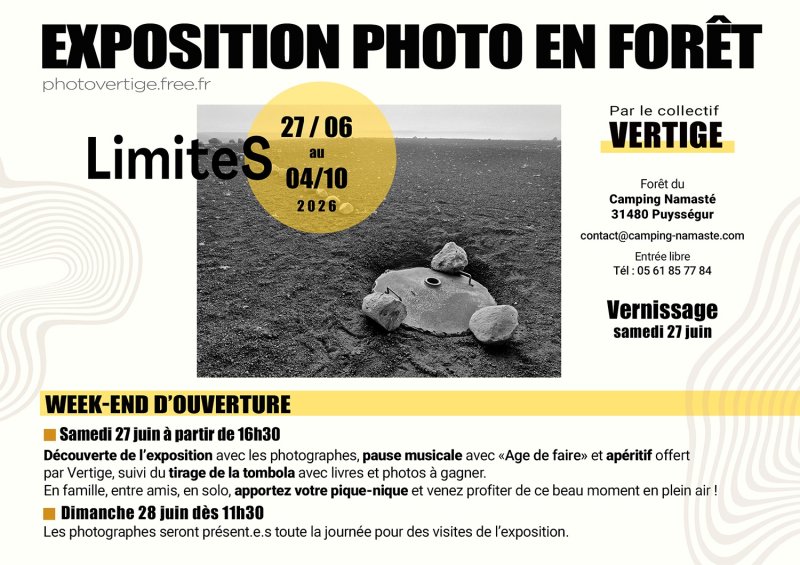 EXPOSITION PHOTOGRAPHIQUE EN FORET