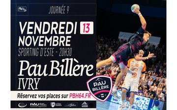 Handball Proligue - Pau Billère Handball 64 Vs Ivry