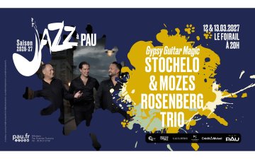 Saison de "Jazz à Pau" : Stochelo & Mozes Rosenberg Trio - Gypsy Guitar Magic