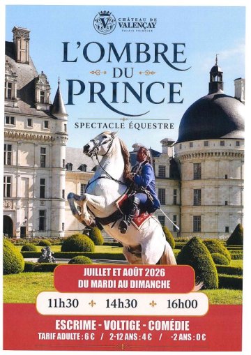 Spectacle équestre : l'ombre du Prince