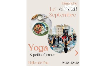 Halles de Pau - Yoga: les matinales bien-être