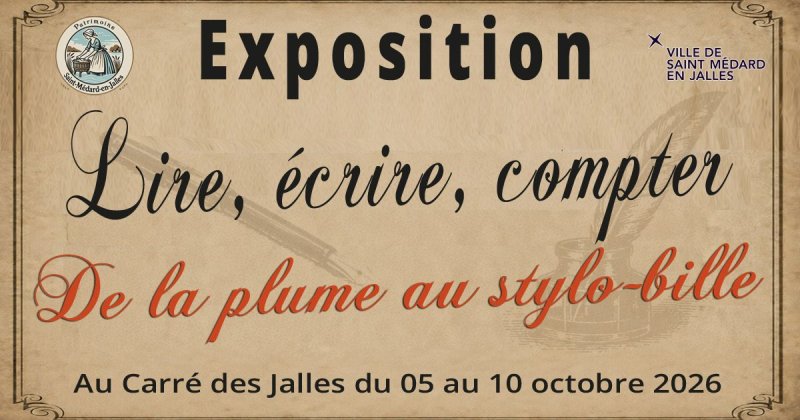 Lire, écrire, compter : de la plume au stylo-bille