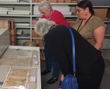 Visite guidée des magasins d'archives