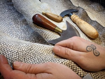 L'art du tannage et le travail du cuir dans l'antiquité.