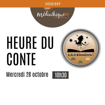 1, 2, 3 histoires : heure du conte