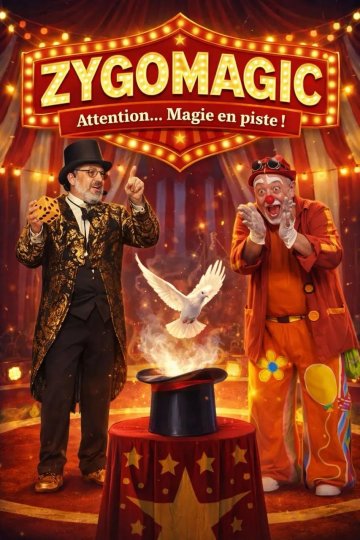 Spectacle de magie - ZYGOMAGIC, magie en piste !