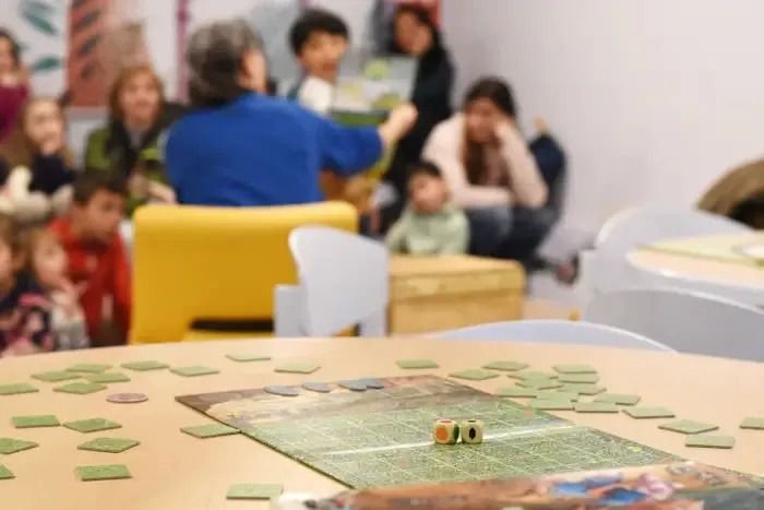 Séance de jeux encadrées