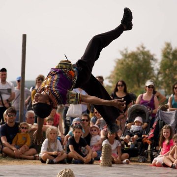Danse "Ici et ailleurs" par la compagnie Malaïka