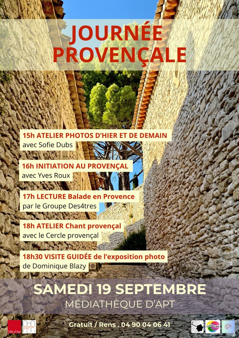 Atelier Initiation au provençal