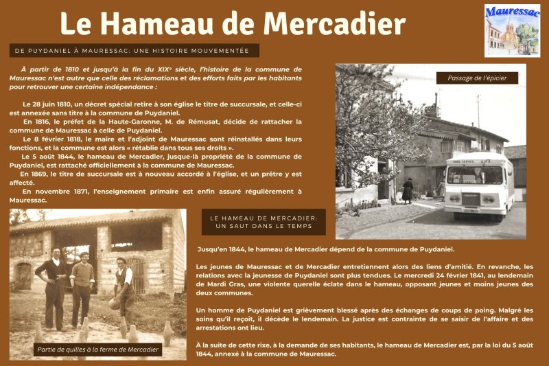 Visite guidée de Mauressac