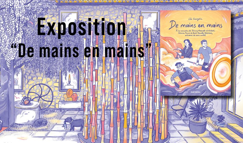 Vernissage de l'exposition "De mains en mains"