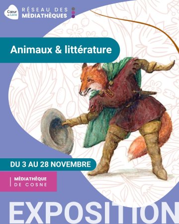 Exposition Les animaux dans la littérature