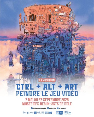 Visite guidée de l’exposition temporaire « CTRL + ALT + ART - Peindre le jeu vidéo »