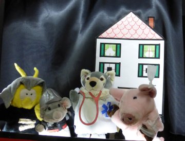 "Au feu les pompiers!", spectacle de marionnettes