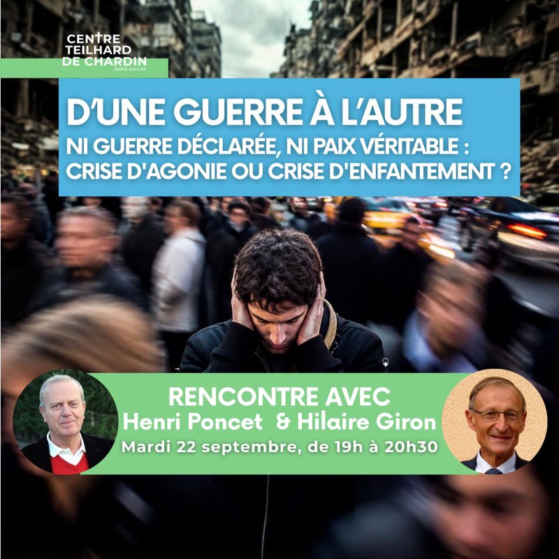 D’une guerre à l’autre 
Ni guerre déclarée, ni paix véritable : crise d'agonie ou crise d'enfantement ?