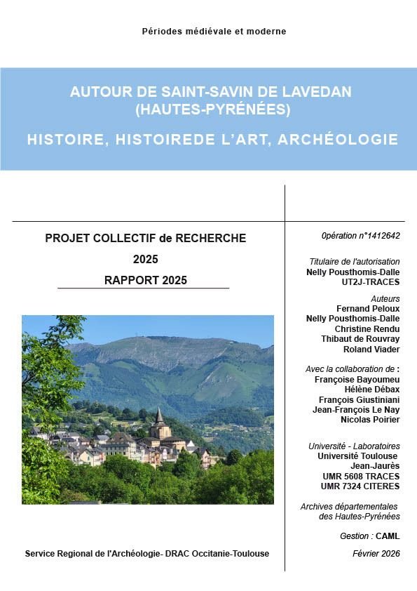 « Autour de Saint-Savin » : une recherche pluridisciplinaire