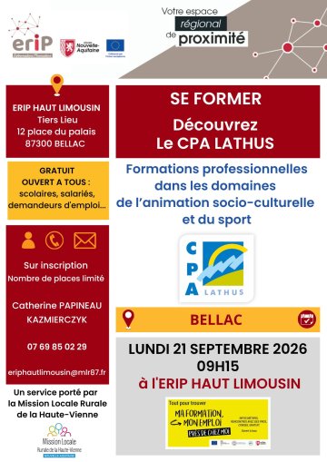 Présentation du CPA LATHUS