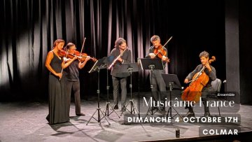 Concert à Colmar : Ravel, Debussy, Mozart, Vivaldi, Bach, Piazzolla, Cantemir, Doppler et Waxman