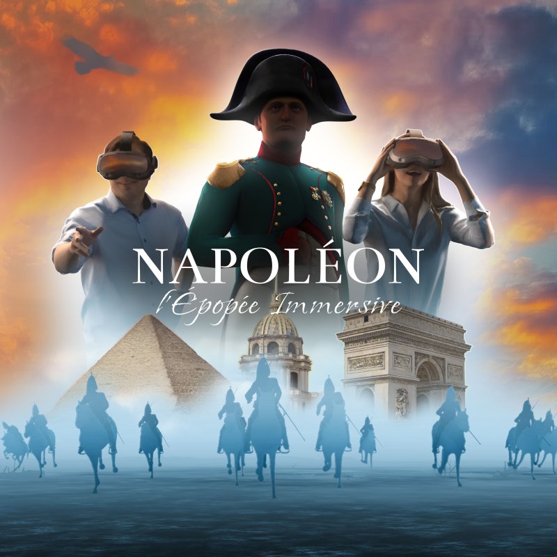 Découverte de l’expérience Napoléon, l'épopée immersive