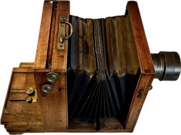 Démonstration : la chambre photographique 1870