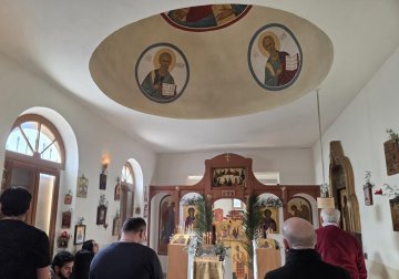 Visite de l'église orthodoxe de Saint-Hermogène