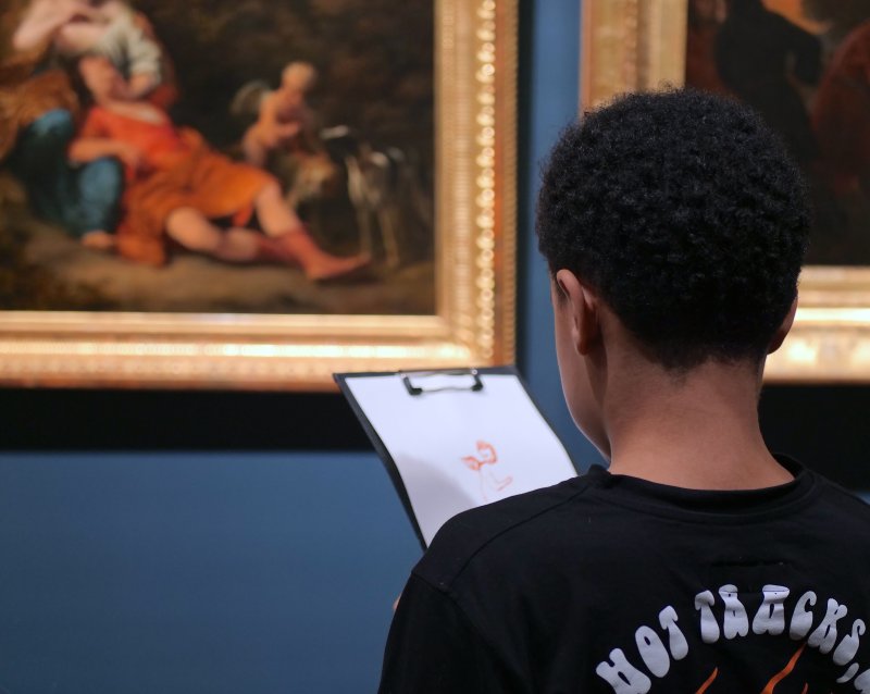 Dessiner au musée Dessiner L'Égypte