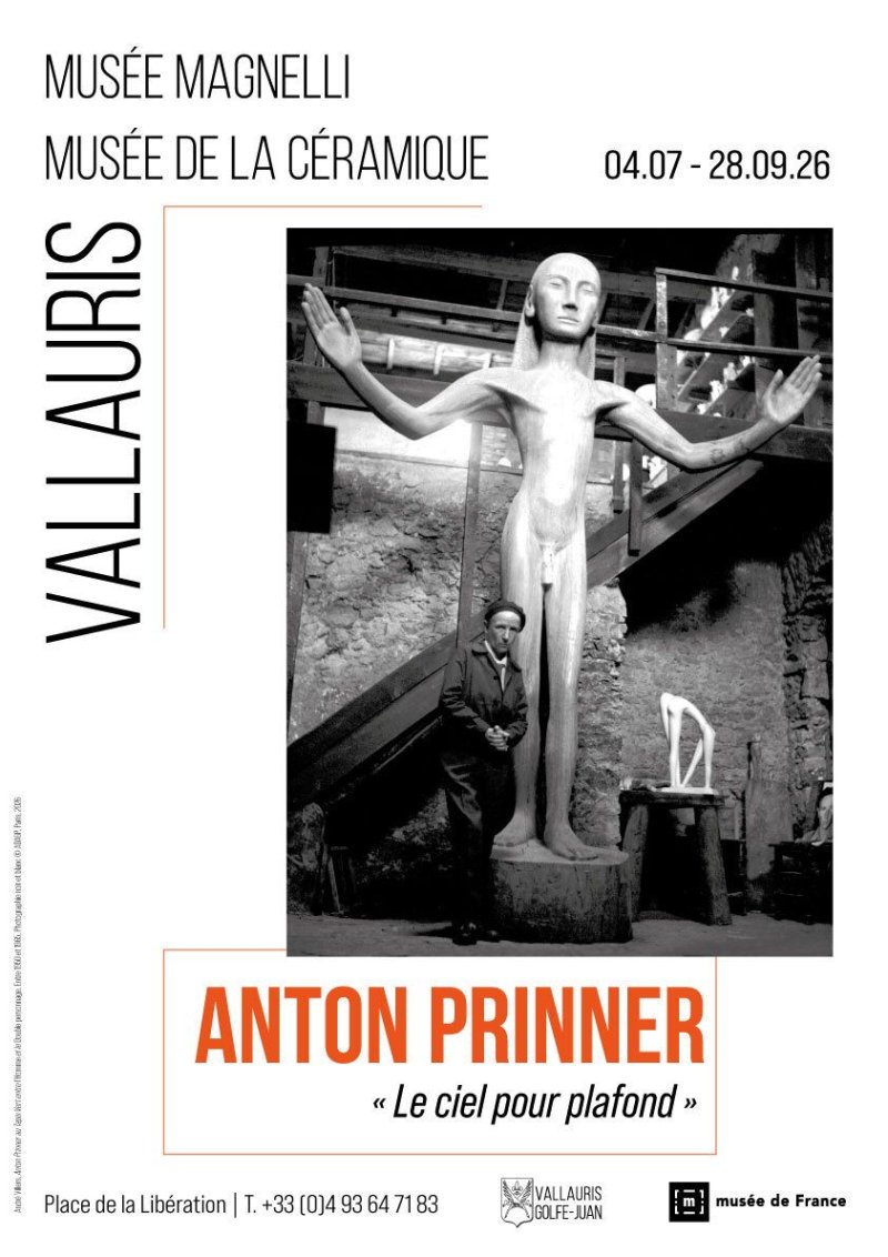 Visite guidée de l’exposition Anton Prinner - « Le ciel pour plafond »