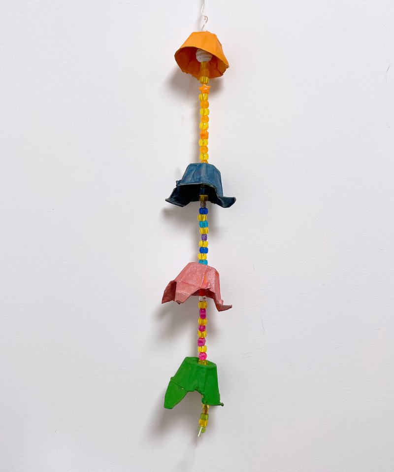 Atelier enfant - Suspension en boîte d'œufs