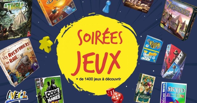 Soirée jeux de société