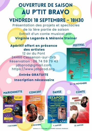 Ouverture de saison au p'tit Bravo