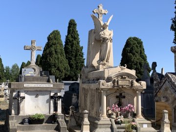 Visite du cimetière, des monuments funéraires et tombes remarquables