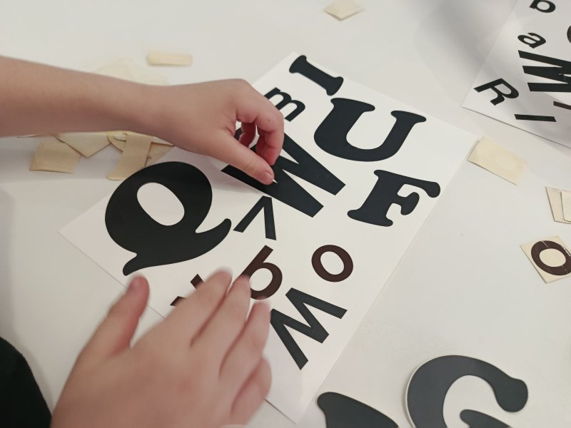 Atelier typographique "POMMECÉ, POMMEVÉ"