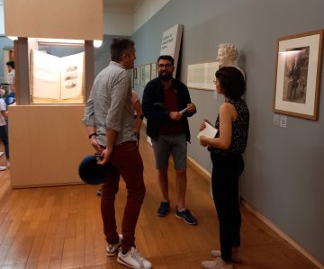Speed dating avec le personnel du musée