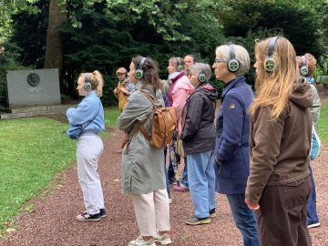 Jardin Vauban autrement : promenade sonore immersive en autonomie via l'application CityWhispers