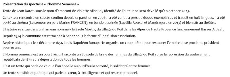 L'homme Semence