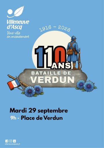 Commémoration des 110 ans de la bataille de Verdun
