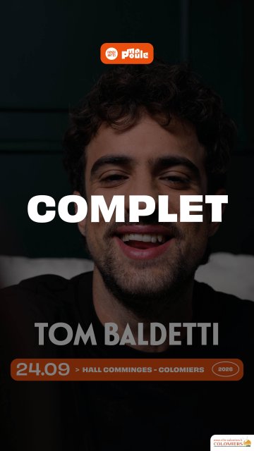 Tom Baldetti à Colomiers !