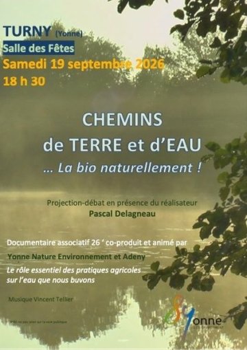 Projection-débat CHEMINS de TERRE et d'EAU La bio, naturellement