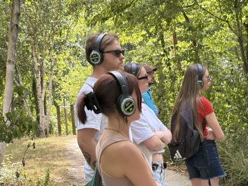 Parc Henri Matisse autrement : promenade sonore immersive en autonomie via l'application CityWhispers