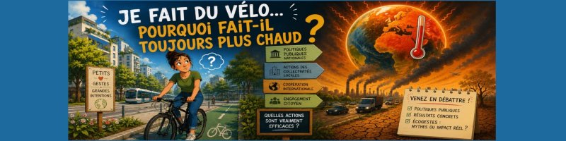 « Je fais du vélo, pourquoi fait-il toujours plus chaud ? »