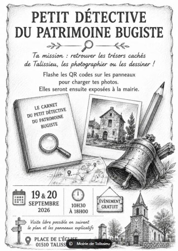 Petit détective du patrimoine Bugiste