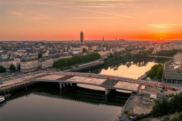 Visitez le chantier du pont Anne-de-Bretagne